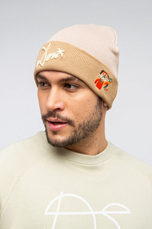 Шапка ЗАПОРОЖЕЦ Ditch Sobaka LIGHT BEIGE/BEIGE  фото 3