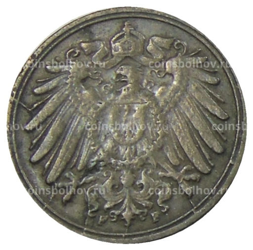 Монета 1 пфенниг 1910 года F Германия