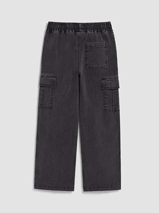 Erkek ?ocuk Kargo Jean Pantolon