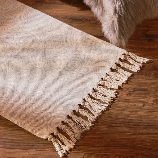 Коврик SL Home Cotton, 60180 см, светло-серый, хлопок 50% - Sima-land home фото 2