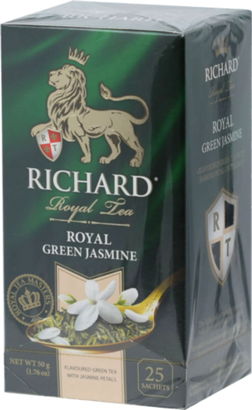 Richard. Royal Green Jasmine карт.упаковка, 25 пак.