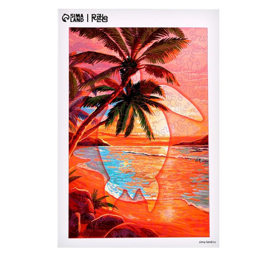 Пазл Закат на море - Puzzle фото 6