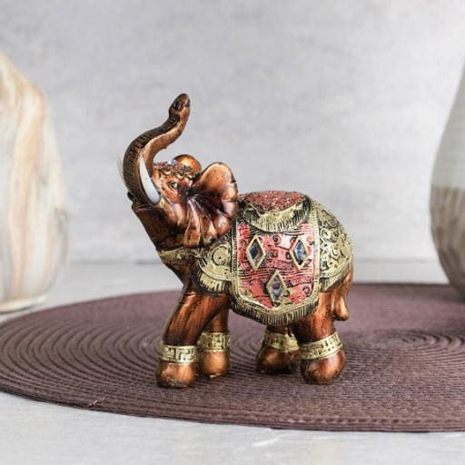 Цена за 2 шт. Статуэтка Слон 10х5х12см / 7121 /уп 2/96/ - Галеонтрейд фото 8