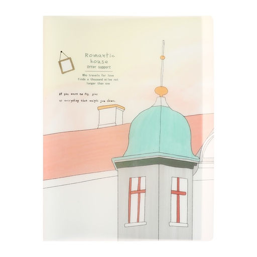 Папка формат А4, с 40 прозрачными файлами, Достопримечательность МИКС - Calligrata фото 5