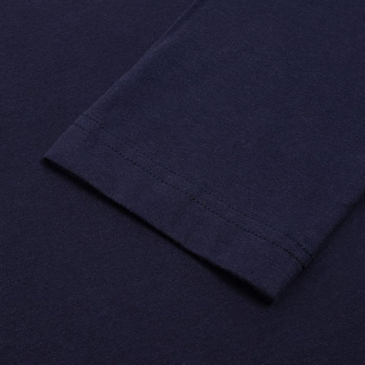 Лонгслив President, L, синий, 100% хлопок, кул.гладь 150 г/м2