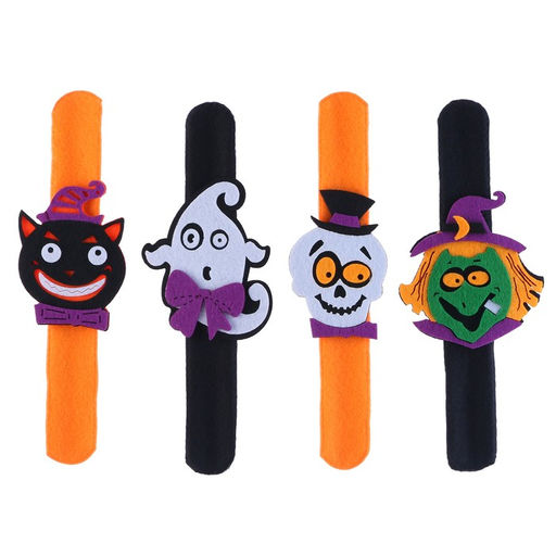 Цена за 12 шт. Карнавальный браслет Хэллоуин, виды МИКС - Simaland фото 4