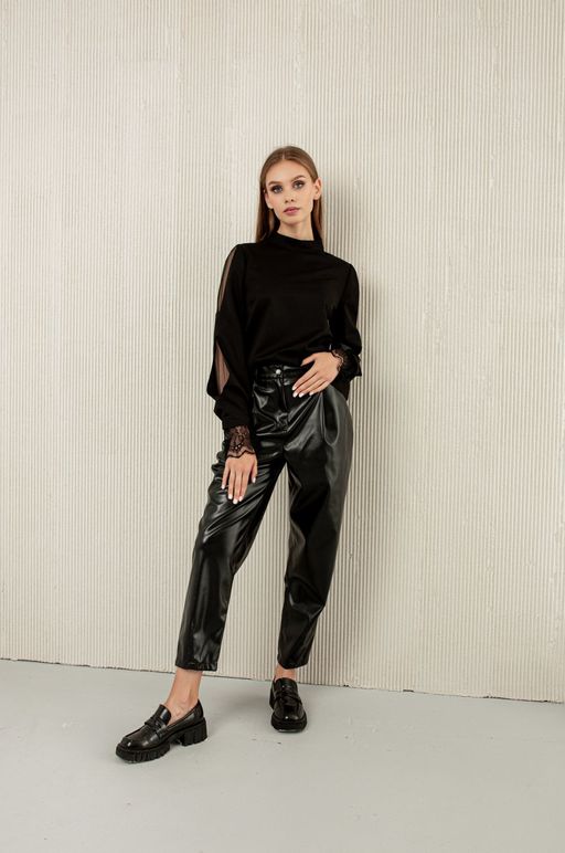 Блуза AURA 2065-164 черный  фото 5