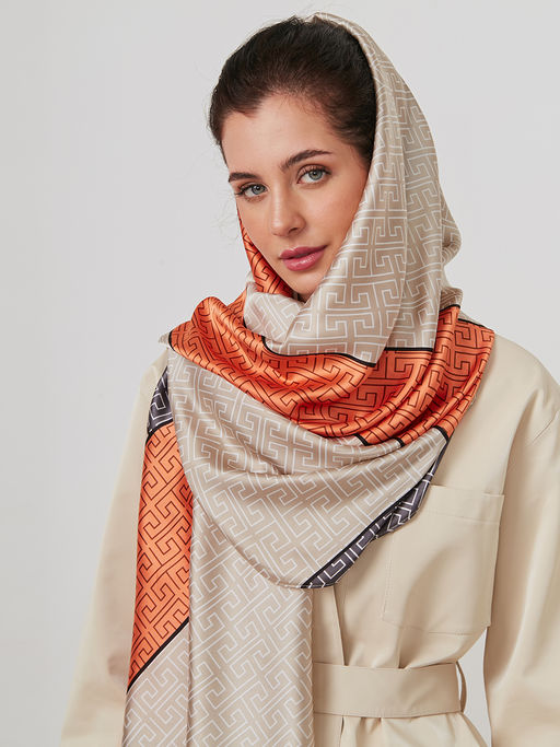 Большой, мягкий, тонкий и очень нежный двусторонний палантин - Tantino фото 7