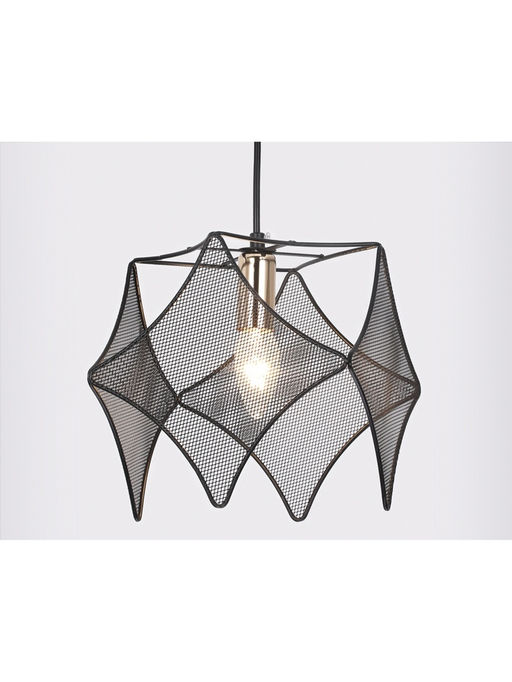 Светильник подвесной TR8421, 1хE14, 40 Вт, 100×28.5 см, чёрный