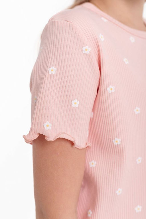 Пижама М225100рб розовый/белый - Елена фото 5