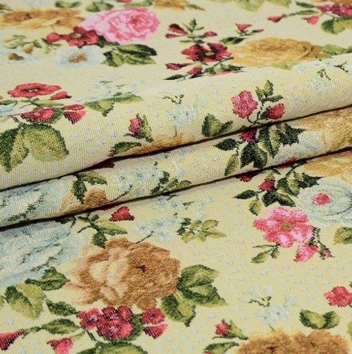 Весна роза 2146 - гобеленовое покрывало - Гобеленглавснаб фото 4