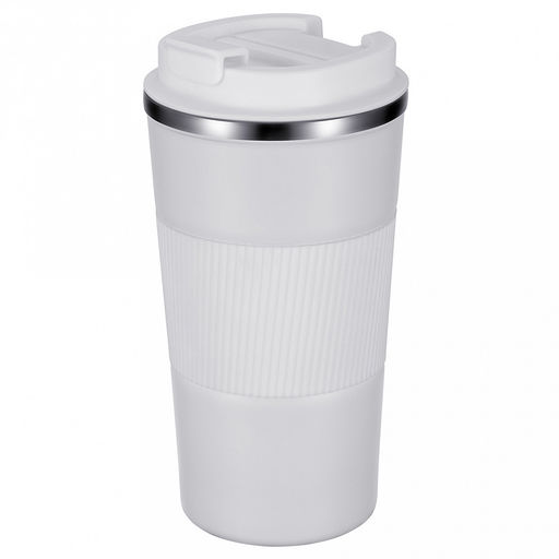 Термокружка Gotto 0,5л, д9см, h17,5см, крышка из полипропилена, силиконовый протектор, цветная коробка, Regent (Китай)