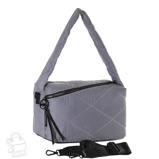 Сумка женская  575798 silver gray Velina Fabbiano-Safenta/50  в Новосибирске