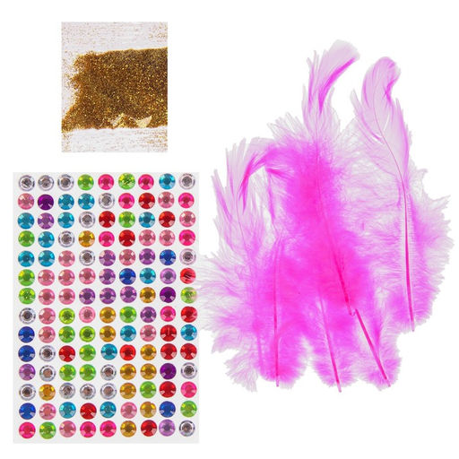 Набор для творчества,35 предметов Нюша и Панда, Смешарики  фото 3