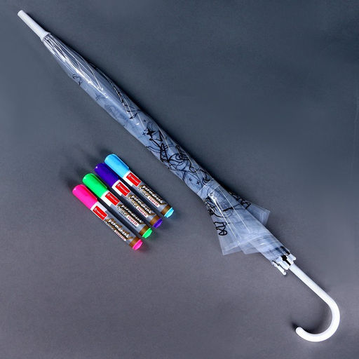 Зонт раскраска Единорожки + маркеры - Funny toys фото 10