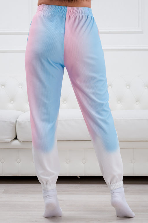 Брюки женские радуга розовый - Амадэль фото 6