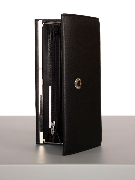LACCOMA кошелек LA-1096-черный натуральная кожа