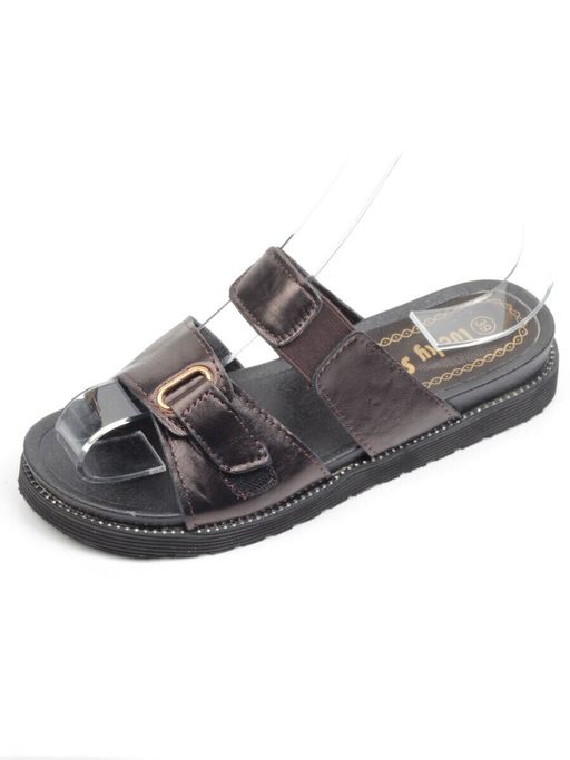 08-K25-P BLACK Сандалии женские (натуральная кожа) - Фабричный китай фото 4