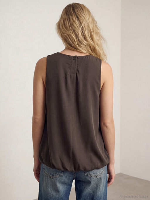 Bisiklet Yaka B?zg?l? Bluz