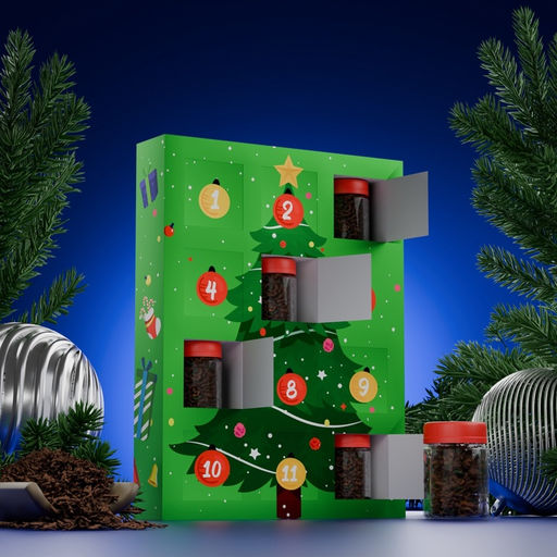 Адвент- календарь с чаем С новым годом !, 215 г