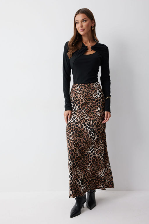 Юбка LYUSHe 4238 леопард фото 3