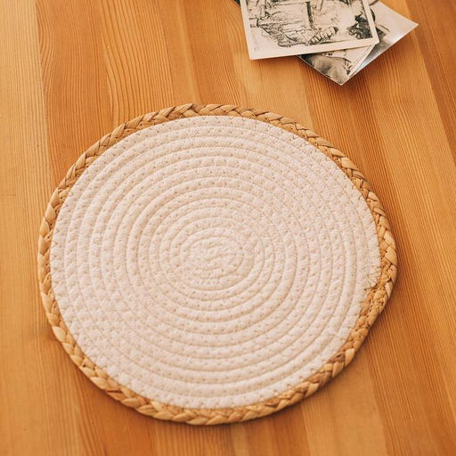 Салфетка сервировочная на стол Доляна Мэг, 2525 см, цвет белый  фото 6