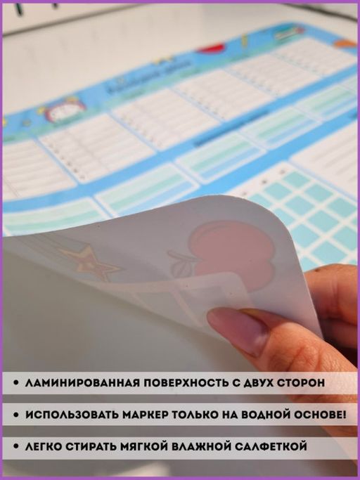 РАСПИСАНИЕ УРОКОВ ЛАМИНИРОВАННОЕ COOL 30х42 см (2413) - Мой органайзер фото 5