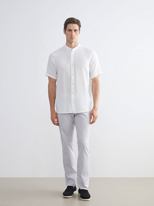 Regular Fit K?sa Kollu Erkek G?mlek