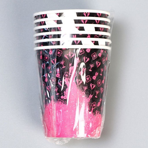 Стакан бумажный Супер девичник, 250 мл, в наборе 6 шт. - Страна карнавалия фото 3