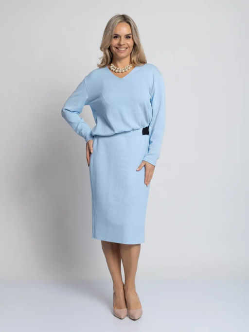 Платье Ф 002/голубой