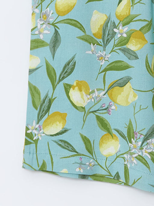 Beli Lastikli K?z ?ocuk Bol Pantolon