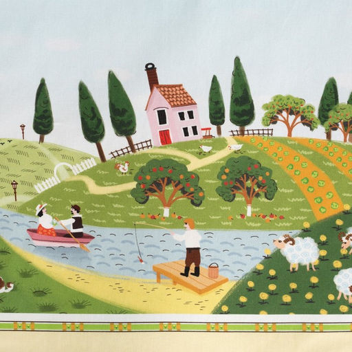 Набор столовый Этель Тоскана, скатерть 180х150 см, салф. 40х40 см-8шт, 100% хл  фото 10