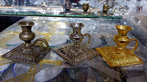 Подсвечник МИКС цвет металл 5см Квадратный - Сандаловый дом фото 2