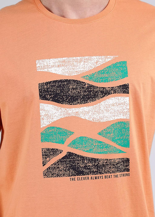 CLE Футболка муж. 541998/09кд_п св.оранжевый - Clever wear фото 3