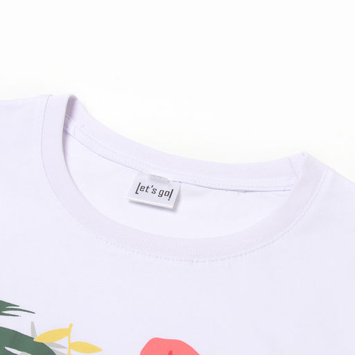 Футболка женская Let&apos;s go, белая, размер 48