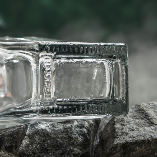 Цена за 2 шт. Графин-штоф «Богем», 500 мл, стекло, прозрачный