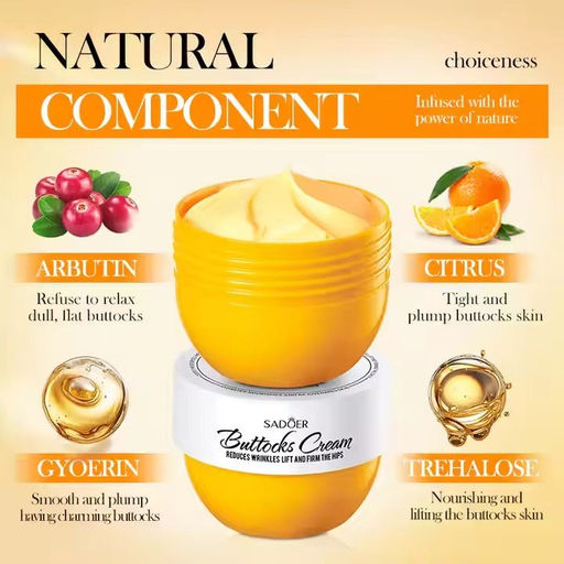 SADOER Антицеллюлитный укрепляющий крем для упругости бедер и ягодиц 80гр.  фото 3