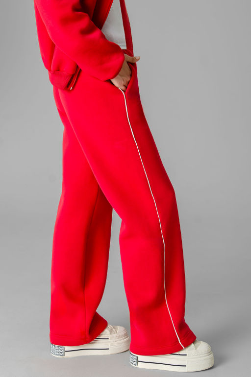 Арт. 2916 Костюм с начесом женский 44-52 (5 шт) Цвет:красный