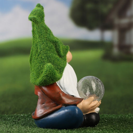 Садовый фонарь Гном предсказатель 16х13х27см - Take it easy фото 5