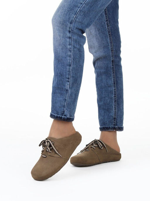 03-1-5B SAND Полуботинки женские (натуральная замша)