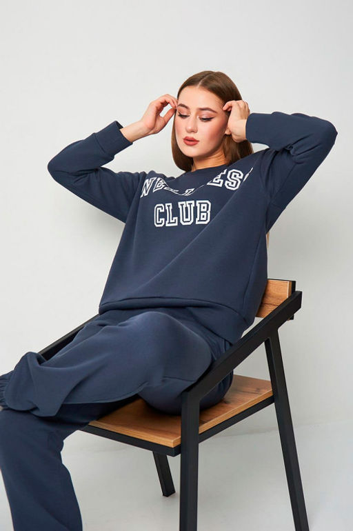 Арт. 2905 Костюм женский с начесом 44-52 (5 шт) Цвет:графит - Калинка фото 11