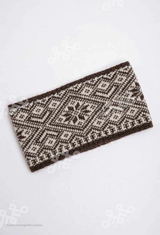 Повязка из 100% монгольской шерсти (арт. 05109) - Тод оймс ххк фото 2