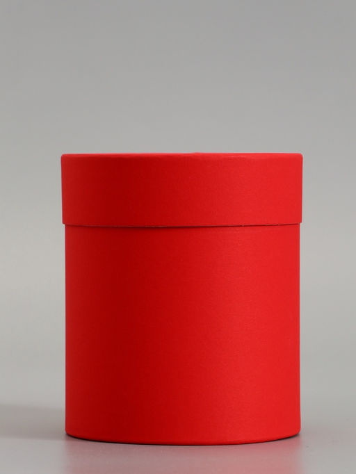 Коробка подарочная, завальцованная, "Красная", 12 х 12 см