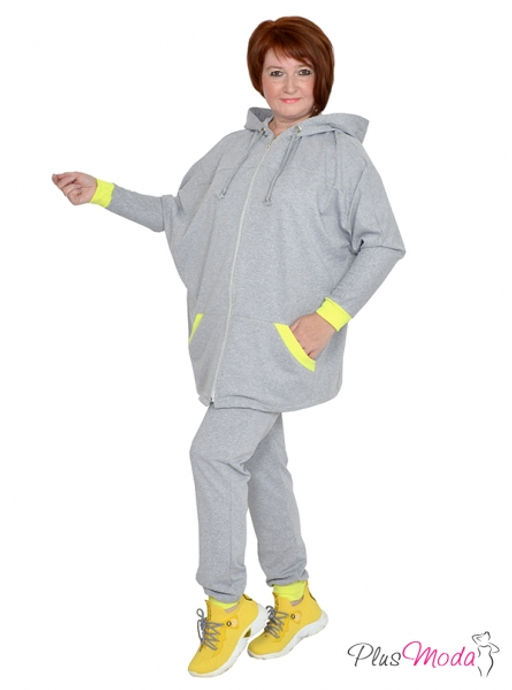 Толстовка Модель №947 размеры 44-84 - Plusmoda фото 9