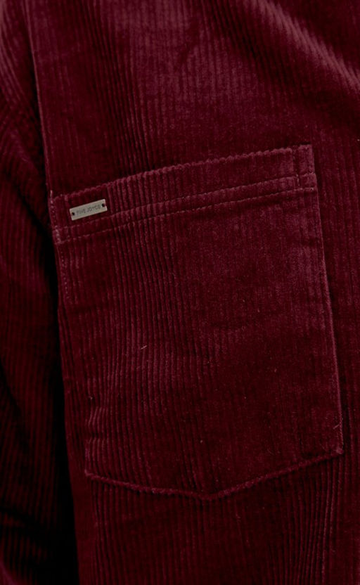 Рубашка вельвет F221-0470 bordo - Fine joyce фото 7