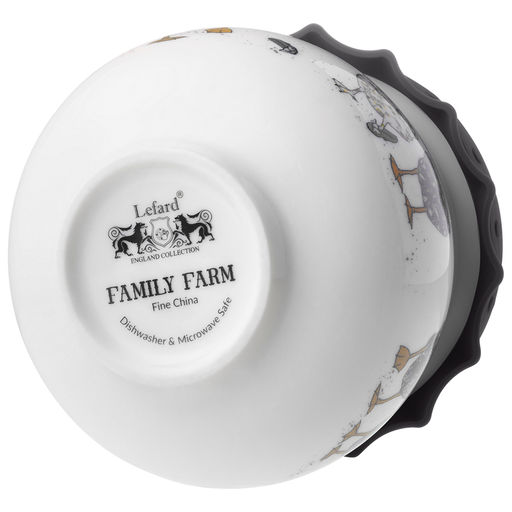 БАНКА LEFARD FAMILY FARM С СИЛИКОНОВОЙ КРЫШКОЙ 9*9*7,5 CM 300 МЛ  фото 9