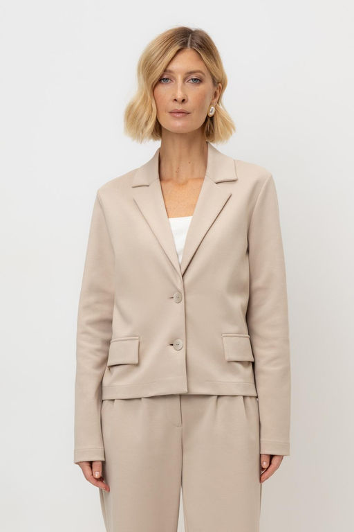 ЕВТ 3248/темно-бежевый жакет жен