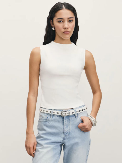 Ремень с заклепками / Zarina  фото 3