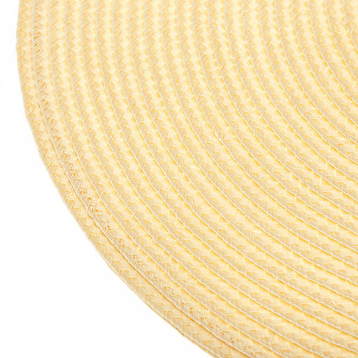 Салфетка под горячее (термосалфетка) Круглая д38см, ПВХ, цвет - персиковый (Китай) - Домашняя мода фото 3