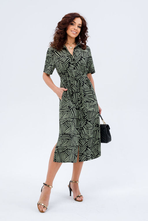 Платье-рубашка Джорджия (46-56) - Serenada фото 15